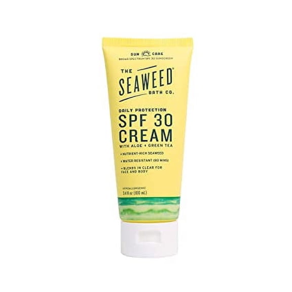 The Seaweed Bath Co. Daily Protection Cream SPF 30 3.4 oz Cream