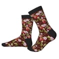 thumbnail image 2 of Pofeuu Leaf And Fruit Print Crew Socks, Adult Running Hiking Socks for Youth and Adult, 2 of 7