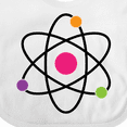 thumbnail image 4 of Inktastic Science Atom Cute Physicist Boys or Girls Baby Bib, 4 of 4