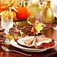 thumbnail image 4 of 12 piezas de soporte de anillo para servilleta de otoño, hebillas para servilleta de granja, hebilla para servilleta para suministros de decoración de mesa de cena de Acción de Gracias brillar Electrónica, 4 of 5