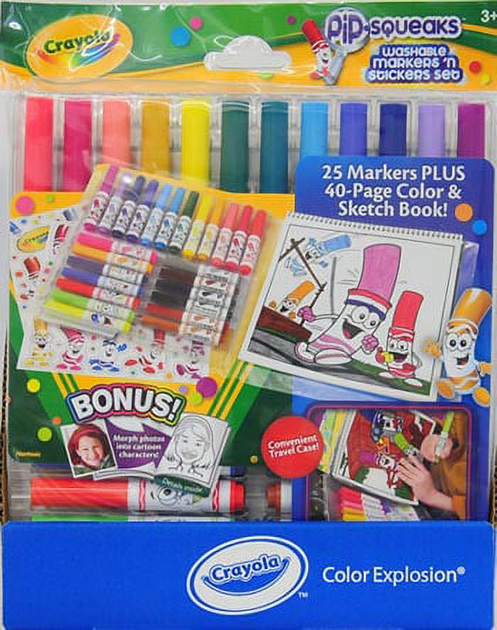 Crayola Pipsqueak Minion Viva Washable Markers - 3 Piece, 3 pc - Foods Co.