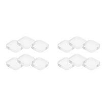 Hemoton 12 pcs  Fridge Door Stopper Wall Protector Door Stopper Wall Protector Door Stops Wall Protectors From Door Knobs Door Bumper Cabinet Door Bumper