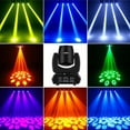 thumbnail image 5 of Gefolly 230W Stage Lights Moving Head Lights 13 Gobos 8 Colors 12 Channels,Beam/Strobe Professional Spotlights with Sound Activated and Remote Control for Wedding DJ Party Stage Lighting, 5 of 5