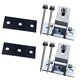 thumbnail image 4 of Solar Panel Bracket, Solar Panel Holder End Clamp Kit, Stand Solar Module 0-60 Individually Adjustable Flat Roof Mounting Angle (without Telescopic Ro, 4 of 4