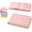 Pink, variant on Thickened Color Brick Notebook, 2026 Upgraded A5 720 Hardcover Journal With Pu Leather Cover Solid Color Pages Thick Paper Ribbon Bookmark For Notes School Office Study Travel Gift