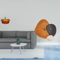 thumbnail image 2 of Plato De Dulces De Cristal Con Forma De Calabaza Con Tapa Y Reloj De Pared Decorativo Moderno Para El Hogar, Dormitorio, Baño, Restaurante, Regalo De Festival., 2 of 8