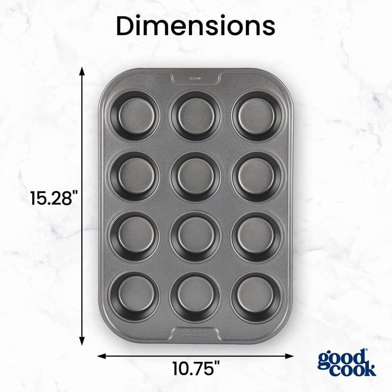 12-Well Nonstick Carbon Steel Muffin Pan photo 5