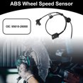 thumbnail image 2 of Unique Bargains ABS Wheel Speed Sensor Front Left ABS Sensor Anti-lock Braking System Sensor No.95610-26000 for Hyundai Santa Fe 2001-2006, 2 of 7