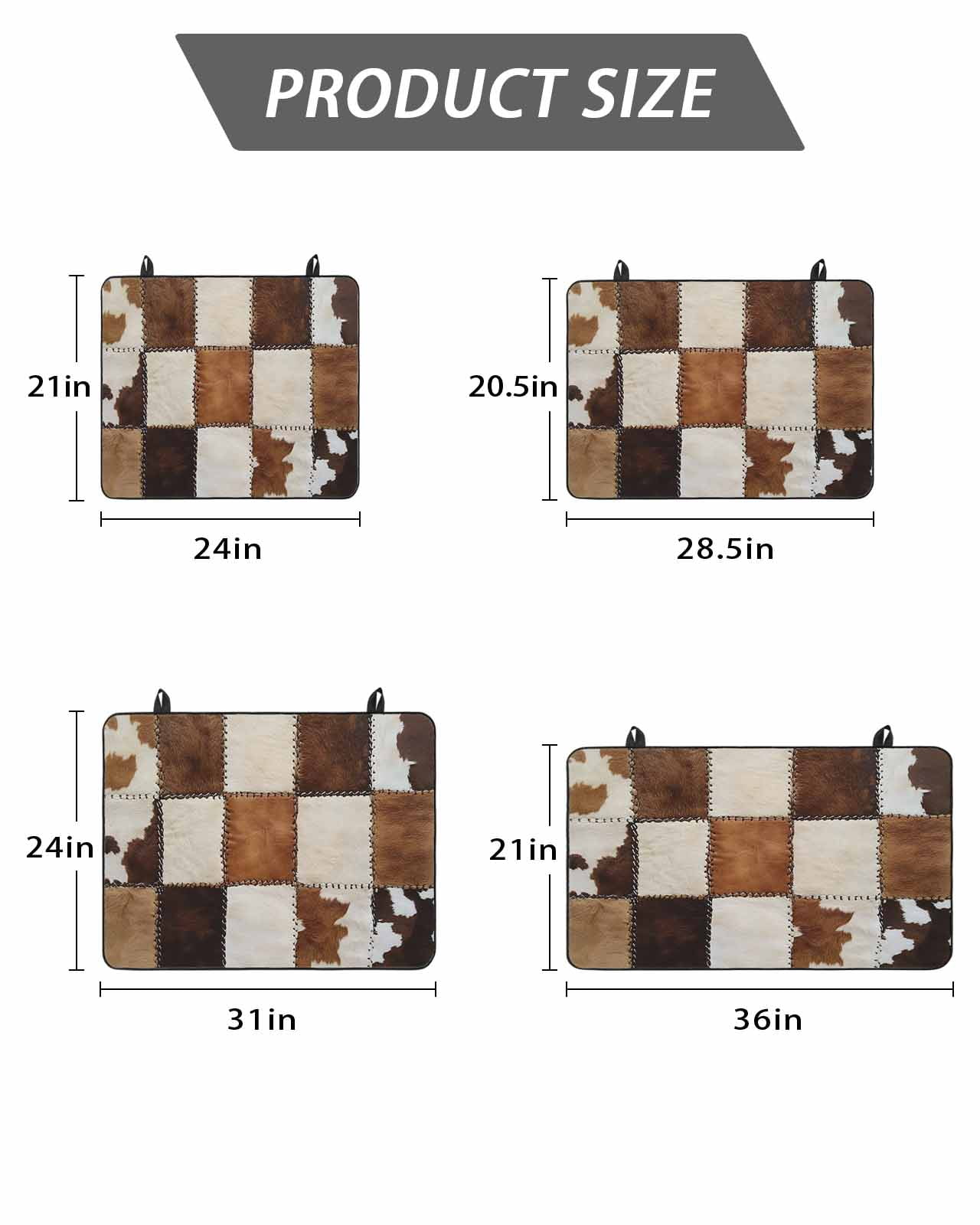 Stove Top Covers for Electric Stove, Abstract Cowhides Glass Stovetop Cover Protector, Brown Beige Animal Fur Texture Induction Cooktop Protector Oven Mat for Kitchen Countertop 24"x21"