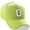 Lime, variant on Daxton Classic Baseball Hat Custom A to Z Initial Team Black White Letter, Lime Cap Letter M