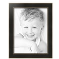 thumbnail image 2 of ArtToFrames 12" x 16" Honors Black with Gold Picture Frame, 12x16 inch Black Wood Poster Frame (WOM-5158), 4 Pack, 2 of 6
