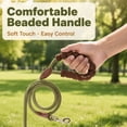 thumbnail image 3 of Rope Dog Leash 5 ft with Comfortable Padded Handle, Highly Reflective Threads Strong Dog Leash for Puppies Small Medium and Large Dogs, 3 of 5