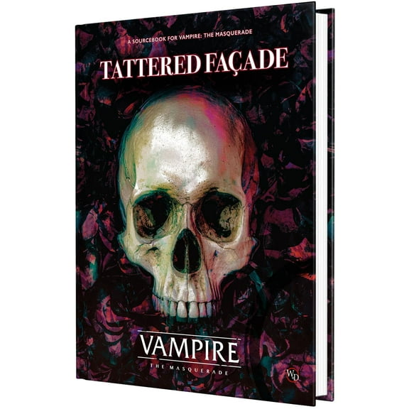 Renegade Game Studios: Vampire: The Masquerade - Tattered Façade Sourcebook - Hardcover RPG Expansion Book, 5th Edition Roleplaying Game, Ages 18 