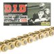 thumbnail image 1 of Cadena para motocicleta D.I.D. 219HTZ SDHx114L dorado 88.5 Cm 114L, 1 of 7
