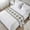 Light Yellow, variant on Bed Runner Scarf for Twin Size Bed, Brown Boho Beds Scarf Throws for Foot of Bedding, Farmhouse Aztec Southwest Ethnic Geometric Decorative Beds Runners for Bedroom Guestroom, 71"x20"