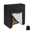 thumbnail image 4 of Firewood Rack with Lid Large Capacity Outdoor Fireplace Log Holder with Waterproof 420D Oxford Log Rack Cover Firewood Storage 222642 inches, 4 of 4