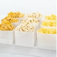 thumbnail image 3 of Bag Tek White Paper Large Snack Bag - 4 1/4" x 2 1/2" x 3 3/4" - 100 count box, 3 of 9