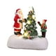 thumbnail image 4 of Figura de Papá Noel de resina, escultura decorativa de Papá Noel, regalo navideño, adorno de mesa Estatua del niño Papá Noel, 4 of 9