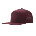 thumbnail image 1 of Men's Adjustable Performance Flat Brim Baseball Cap Snapback Hat for Outdoor Sports and Daily Wear Stylish Perforated Design, 1 of 2