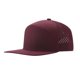 thumbnail image 1 of Gorra de béisbol de visera plana para hombre - Gorra ajustable con cierre a presión - 90 % poliamida, 10 % elastano, diseño perforado, protección solar para actividades al aire libre, 1 of 2