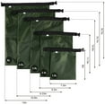 thumbnail image 4 of Lot de 5 Sacs Étanches Secs pour Moto, Radeaux, Kayak, Dérive, Rafting, Canotage, Sac Pliable Portable de Randonnée, Natation, Voyage Vert, 4 of 7