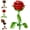 #B, variant on Vintage Rose Incense Burner, Decorative Rose Incense Holder, Red Flower Burner with Leaves for Meditation, Yoga & Spiritual Home Tabletop Decor, Kung Fu Tea Accessories, Mothers Day Mom Gifts (#A)