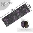 thumbnail image 5 of Yayeee Runner Rug for Bedroom 2'x6' Machine Washable Hallway Non Slip Mat, Gothic Floral Print, 5 of 8