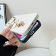thumbnail image 5 of Cute Love Heart Wrist Strap Chain Bracelet Soft Compatible with iPhone Case (Purple,iPhone 13), 5 of 7
