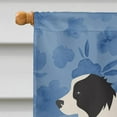 thumbnail image 3 of Black Border Collie Welcome Flag Canvas House Size, 3 of 4