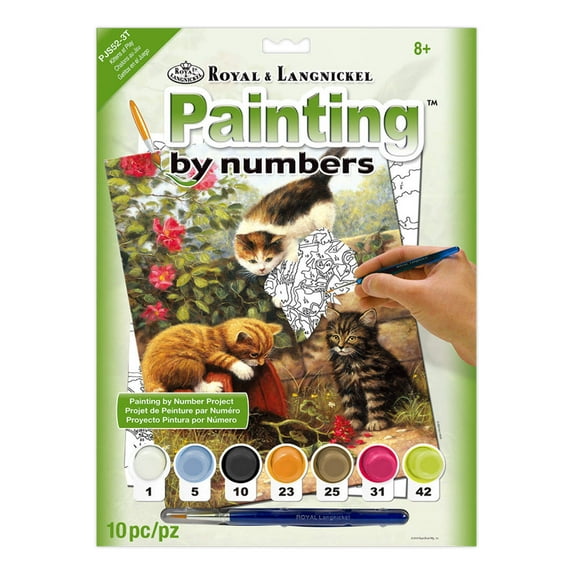 Royal & Langnickel Small Paint By Number Kit 8.75"X11.75"-Kittens At Play
