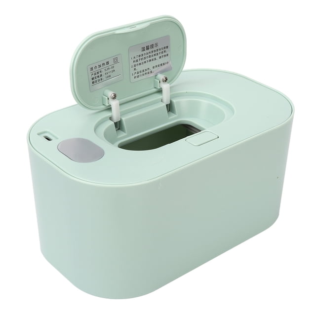 Calentador de Toallitas Húmedas, Toallitas para Bebés Calentador Portátiles de Toallitas Húmedas de dispensador Caja de Toallitas Húmedas Caja de Calentamiento de temperatura
