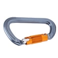 thumbnail image 3 of Carabiners Heavy Duty Climbing, Non Slip Large Load Bearing Capacity Locking Climbing Carabiner  For Hiking For Swing For Camping, 3 of 8
