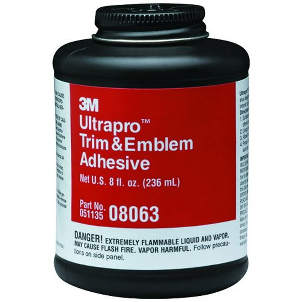 3m 3M-8063 Ultrapro Trim And Emblem Adhesive 08063, Pint - Walmart.com ...