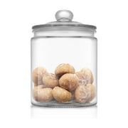 Brightware Glass Storage Jars with Airtight Lids – 63 oz – Set of 2