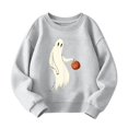 thumbnail image 3 of Gyexs Halloween Shirts for Boys Crewneck Pullover, Daily Wear Relaxed Fit, Halloween Sweater Top, 3 of 4