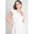 thumbnail image 5 of Vestido midi con encaje bordado Roman Fashion /Juvenil, 108 (Blanco) blanco M, 5 of 5