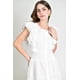 thumbnail image 5 of Vestido midi con encaje bordado Roman Fashion /Juvenil, 108 (Blanco) blanco M, 5 of 5