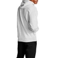 thumbnail image 3 of Champion Men's and Big Men's Powerblend Fleece C Logo Pullover Hoodie, up to Size 4XL, 3 of 4
