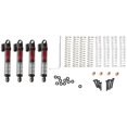 thumbnail image 3 of 4pcs 53mm Metal Oil Damper For Axial Scx24 Ax24 1/24 Rc Crawler Car Upgrade Parts,black, 3 of 5