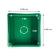 thumbnail image 4 of Registro 3x3 Empotrar Verde Cuadrado Sin Tapa Plastico 46 Pzs Inreco RCP3X3-P46, 4 of 4