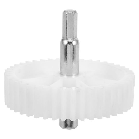 TABLZONE Meat Grinder Plastic Gear Replacement Part Compatible with Grinder Machine White