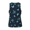 thumbnail image 5 of Xecao Beautiful Butterflies Men's Tank Top Workout Quick Dry Sleeveless Gym Jogging Muscle Shirts Summer Swim Beach Tops, 5 of 9