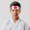 thumbnail image 3 of 2 diademas de karate japonesas, bandanas de chef de sushi japonés, accesorios para disfraz de karate, 3 of 8