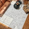 thumbnail image 5 of SIXHOME 8'x10' Area Rugs for Living Room Washable Rugs Carpet Vintage Traditional Rugs for Bedroom Dinning Room Office Soft Non Slip Large Area Rug Retro Home Decor Light Gray, 5 of 8