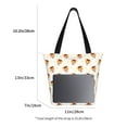 thumbnail image 5 of Fotbe Funny Corgi Pattern Beach Tote,Shoulder Handbag,Spacious Tote Bag,Lightweight Travel Bag,Versatile Shopping Bag, 5 of 9