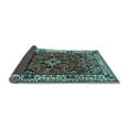 thumbnail image 2 of Ahgly Company Indoor Rectangle Persian Light Blue Traditional Area Rugs, 7' x 9', 2 of 4