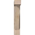 thumbnail image 2 of Ekena Millwork 5 1/2"W x 22"D x 30"H Traditional Block Smooth Bracket w/ Offset Brace, Douglas Fir, 2 of 25