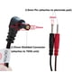 thumbnail image 2 of 2 cables de electrodo de repuesto de 2 mm para máquinas de terapia electrónica TENS., 2 of 5