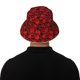 thumbnail image 5 of Balery Red Skulls 3 Sombreros para el sol para hombre y mujer, sombrero de pescador con UPF 50+, 5 of 6