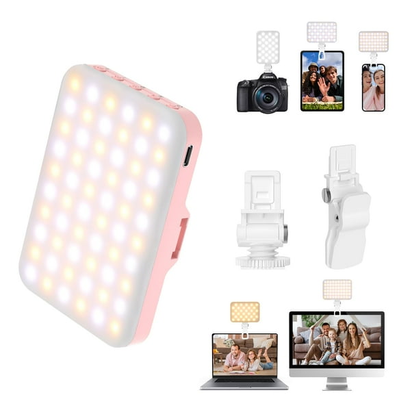Luz LED para teléfono móvil BANSINE, recargable por USB